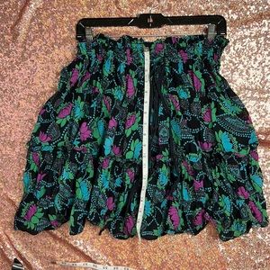 Marc by Marc Jacob’s tiered drawstring skirt floral.